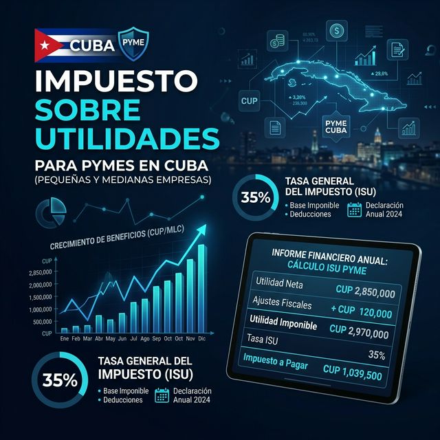 Impuesto sobre Utilidades para MiPyMES en Cuba: Guía Práctica