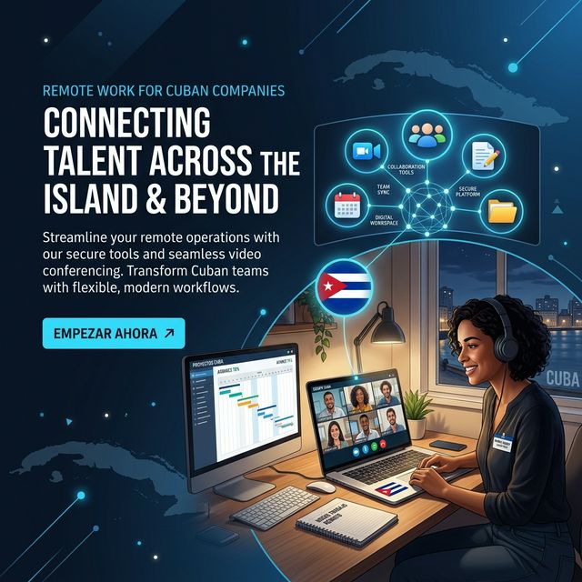 Trabajo Remoto en Cuba: Oportunidades y Desafíos para Empresas