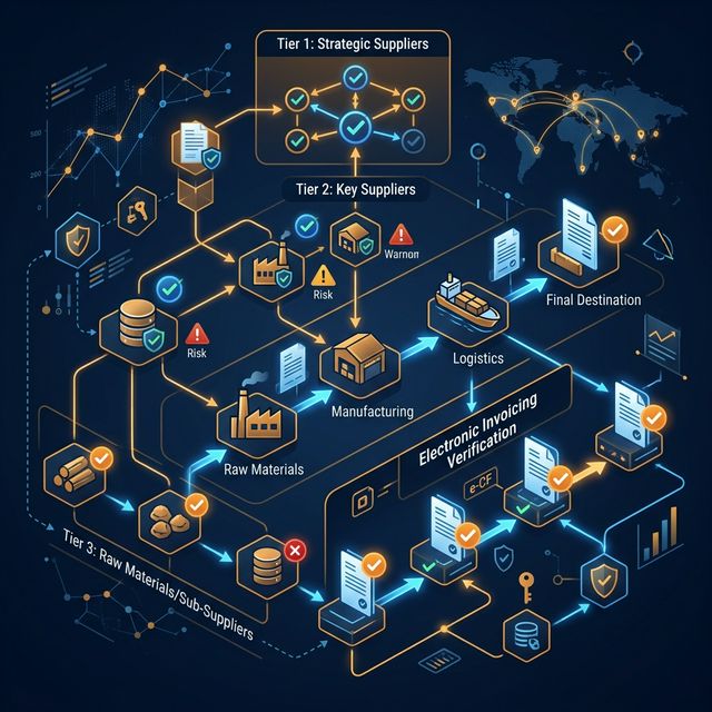 e-CF y la Cadena de Suministro: Cómo Gestionar Proveedores en República Dominicana