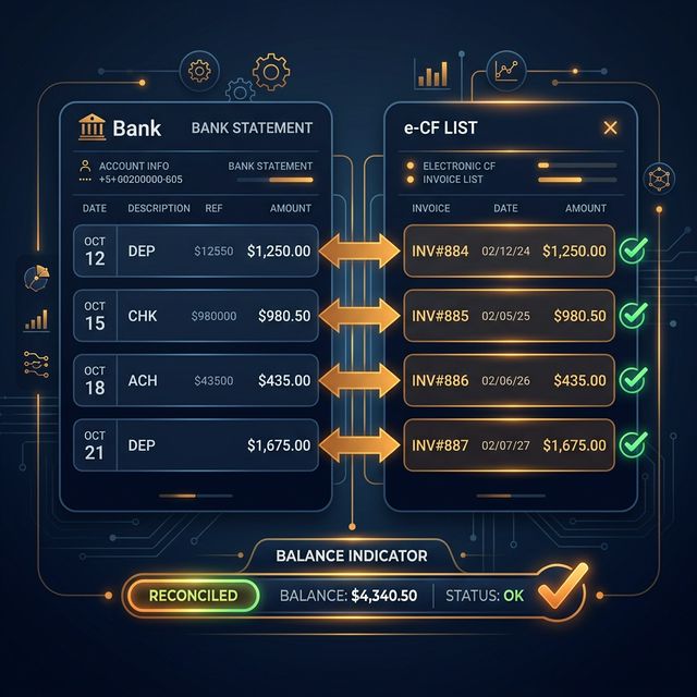 e-CF y Conciliación Bancaria: Cómo Integrarlos en su Empresa Dominicana