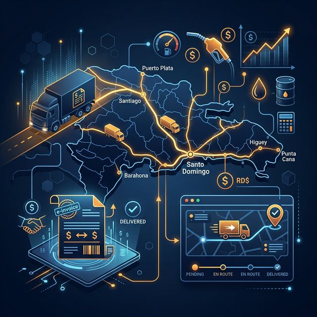 e-CF para el Sector Transporte y Logística en República Dominicana