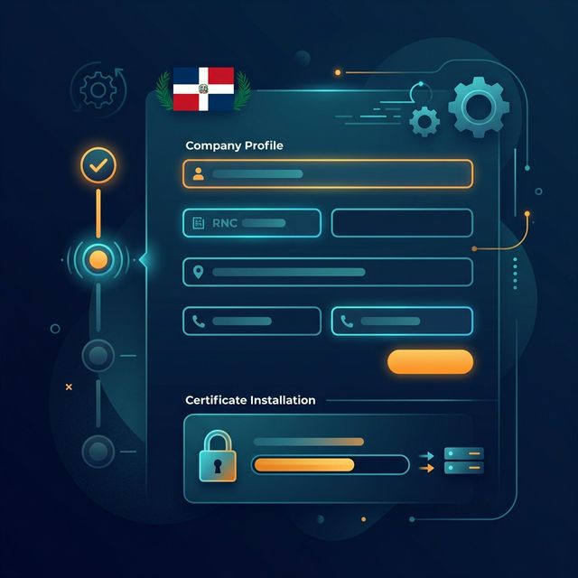 Guía de Configuración del e-CF para Pequeñas Empresas en República Dominicana